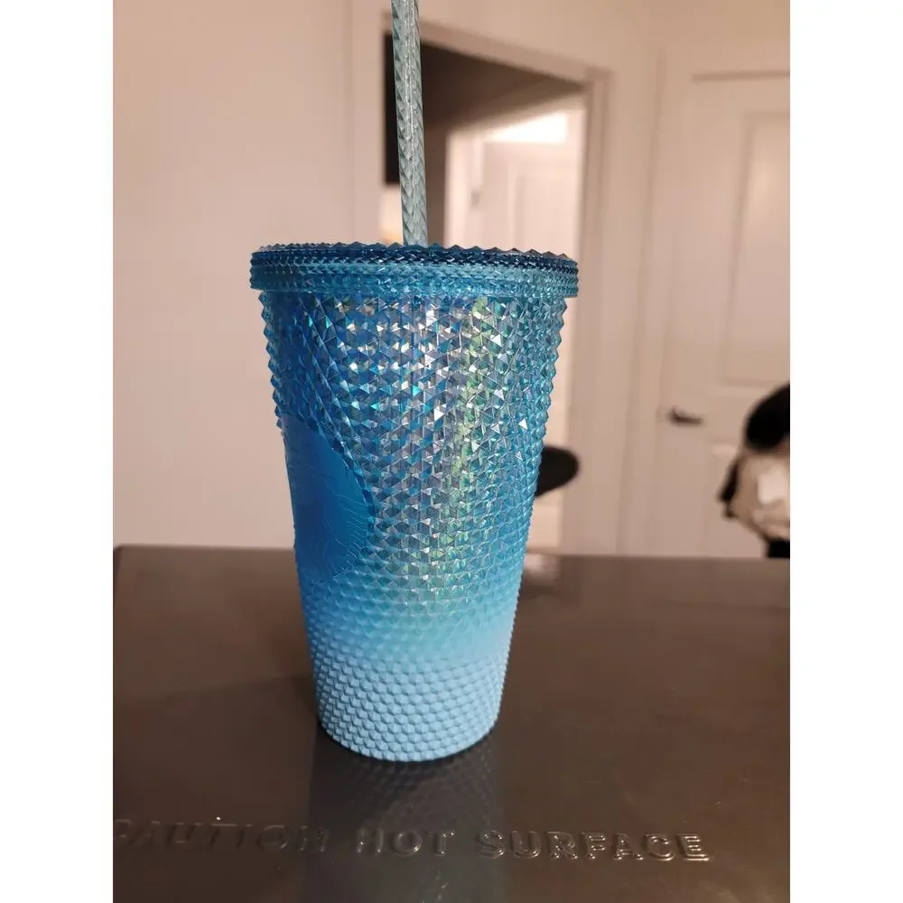 Starbucks Blue Ombre Jeweled Grande Tumbler